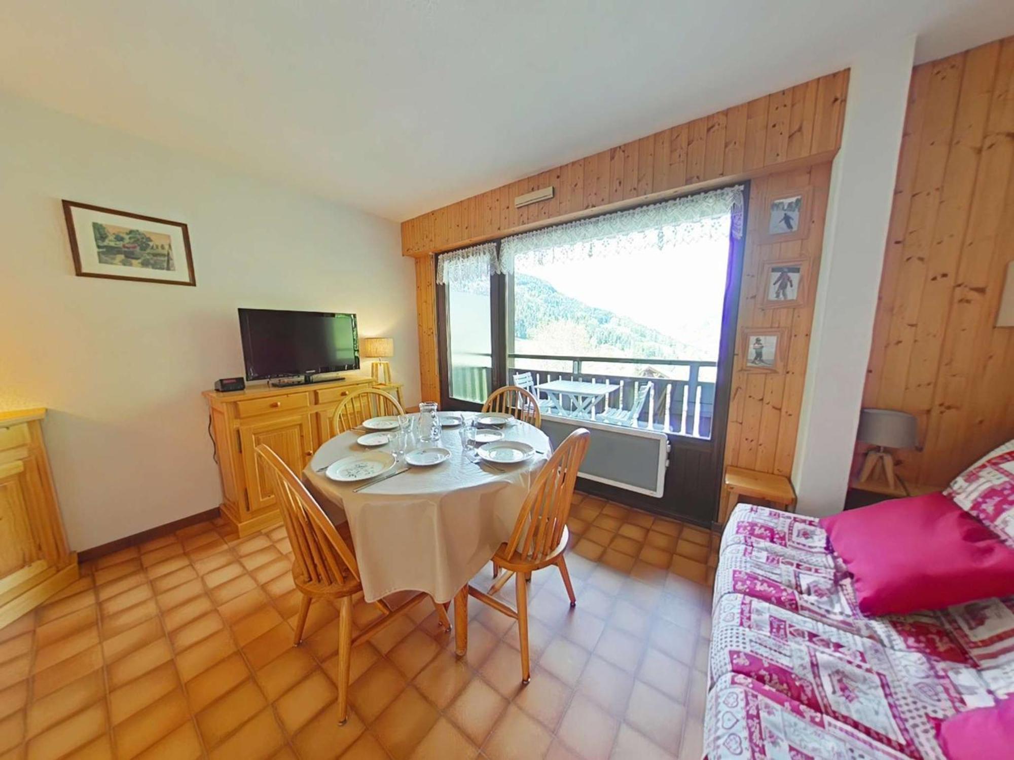 Appartement Cosy 5 Couchages Avec Balcon, Navette Au Pied, Garage Et Menage Inclus - Le Grand-Bornand - Fr-1-241-198 외부 사진